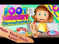 Jeu mobile Foot surgery simulator 2d - foot doctor