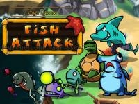 Jeu mobile Tower defense : fish attack