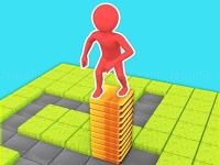 Stack maze puzzle game 3d