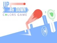 Jeu mobile Up and down : colors game