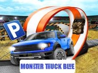 Jeu mobile Monster-truck-parking free 3d blue