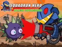 Jeu mobile Squadron hero : alien invasion