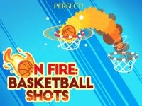 Jeu mobile On fire : basketball shots