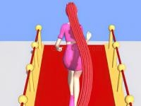 Jeu mobile Long haired girl