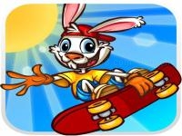 Jeu mobile Lapin patineur - bunny skater