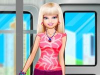 Jeu mobile Barbie on the train