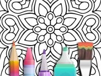 Jeu mobile Mandala coloring book - casual