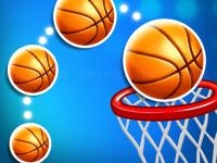 Jeu mobile Basketball: cerceaux de tir