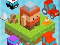Blocky fun roads