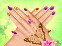 Jeu mobile Spring nail-art