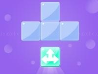 Jeu mobile Fill up block logic puzzle