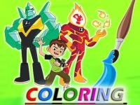 Jeu mobile Ben 10 coloring