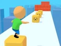 Jeu mobile Cube surfer - fun & run 3d game