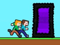 Jeu mobile Steveman and alexwoman