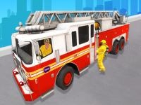 Jeu mobile City rescue fire truck games