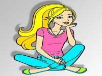 Jeu mobile Barbie coloring game