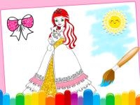 Jeu mobile Princess coloring glitter