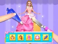 Jeu mobile Baby taylor doll cake design