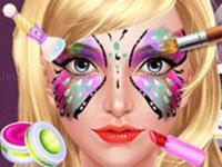 Jeu mobile Face paint salon - makeover game