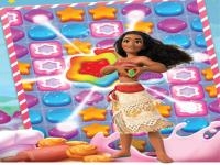 Jeu mobile Play moana sweet matching game