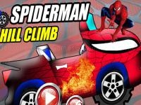 Jeu mobile Spiderman hill climb