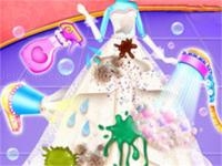 Jeu mobile Princess wedding cleaning game