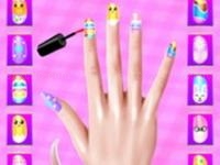 Jeu mobile Easter nails design - prep for festival fun!