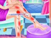 Jeu mobile Girl bike accident love - makeover & dressup