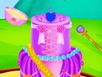 Jeu mobile Princess dress cake - fondant cakes