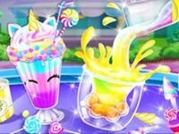 Jeu mobile Unicorn drink maker - summer fun