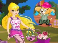 Jeu mobile Winx stella and puppy