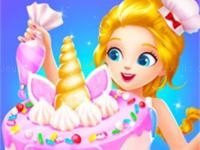 Princess unicorn food game