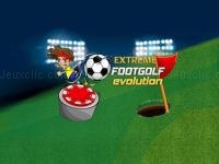 Extreme footgolf evolution