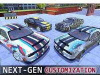 Modern city car driving simulator