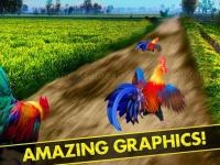 Angry rooster run subway
