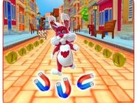 Jeu mobile Subway bunny run rush rabbit runner game