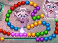 Jeu mobile Kitty marbles