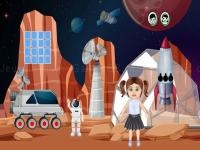 Jeu mobile Space girl escape 2