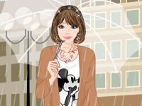 Jeu mobile Rainy day dress up