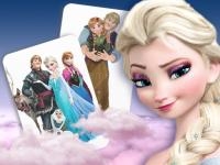Jeu mobile Frozen card match
