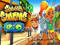 Jeu mobile Subway surfers rio puzzle