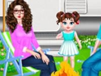 Jeu mobile Baby taylor family camping - happy together
