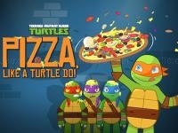 Jeu mobile Ninja turtles: pizza like a turtle do!