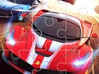 Jeu mobile Racing crash jigsaw - fun puzzle game
