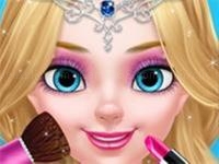 Jeu mobile Ice queen salon -  frozen beauty