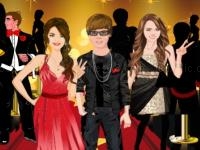 Jeu mobile Selena and justin kissing