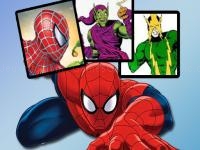 Jeu mobile Spiderman match cards