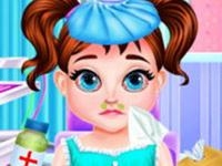 Jeu mobile Baby taylor bad cold treatment - baby care