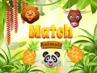 Jeu mobile Match animals