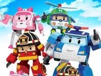 Jeu mobile Robot cars match 3